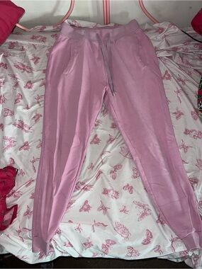 Fashion Nova Pink Pull-On Joggers